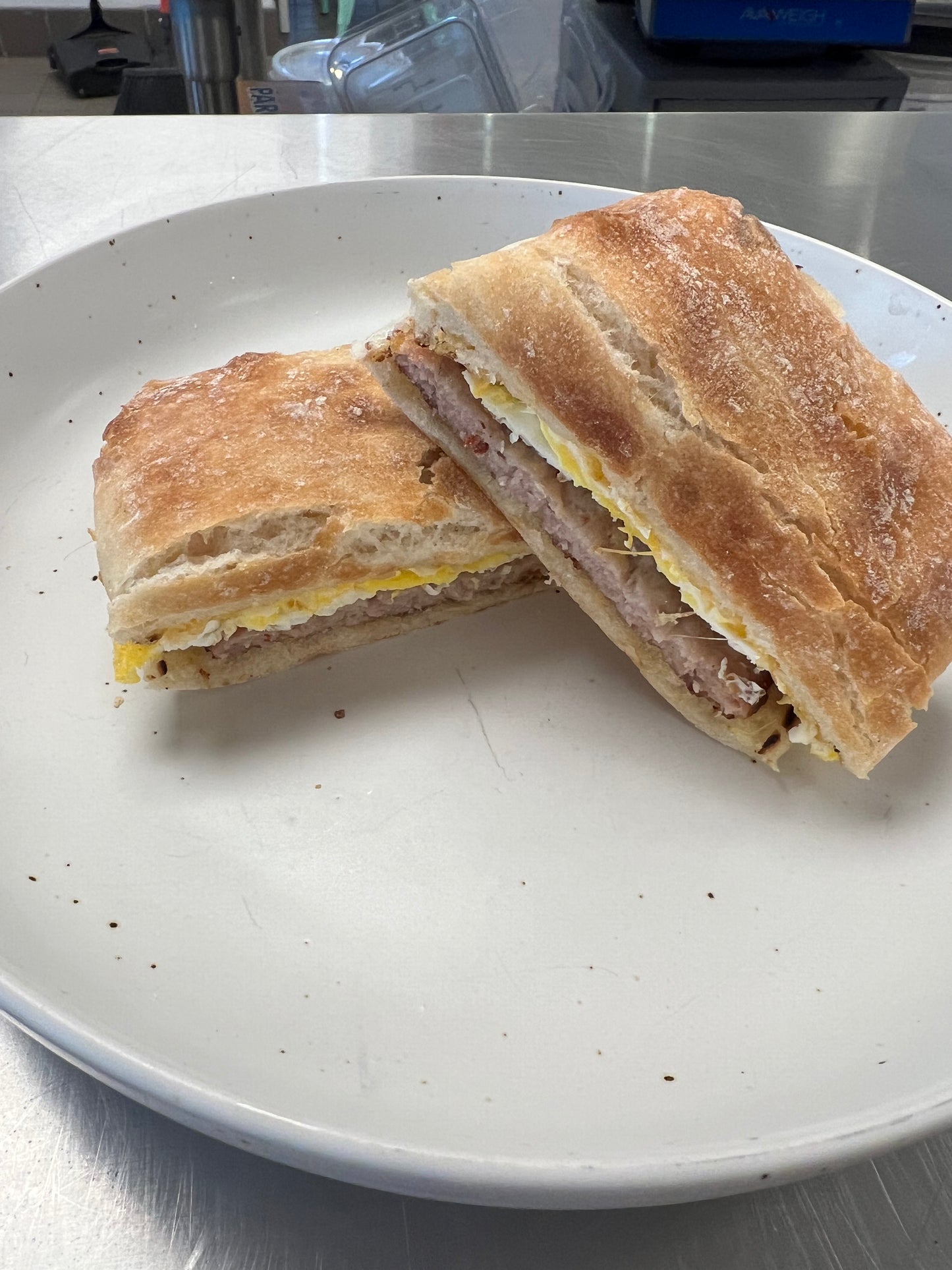 Sausage/Bacon Breakfast Sandwich