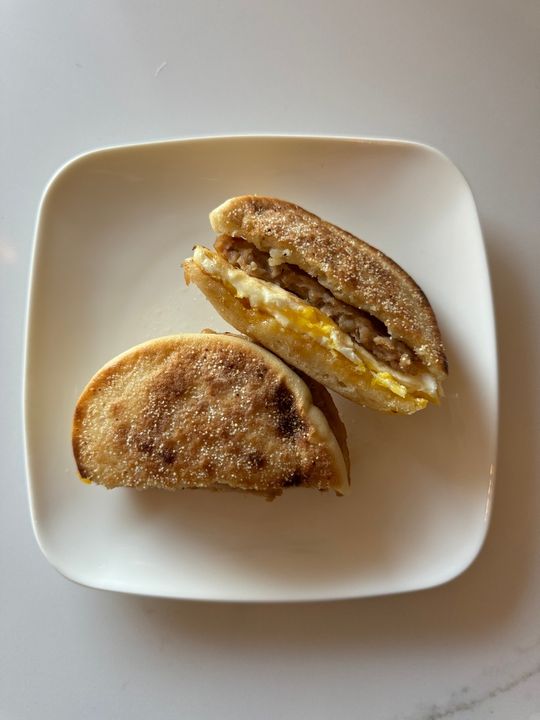 Sausage/Bacon Breakfast Sandwich
